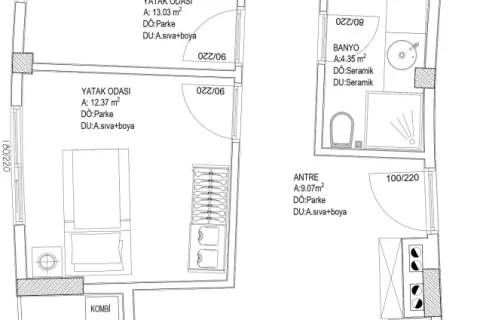 3+1 Lejlighed i Aksu, Antalya, Tyrkiet Nr. 220909 - 18