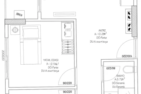 Daire  3+1  Aksu, Antalya, Türkiye №220906 - 18