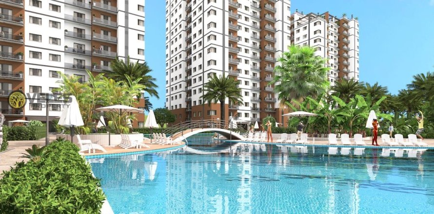 Leilighet  i Long Beach, Iskele,  Nr. 214076