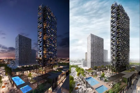 1+1 Leilighet  i Istanbul, Tyrkia Nr. 222028 - 11