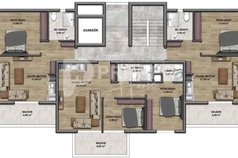 Daire Altıntaş, Antalya, Türkiye №227935 - 15