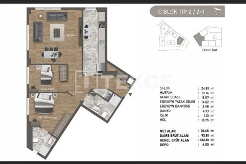 Daire 2+1 Beykoz, İstanbul, Türkiye №220015 - 15