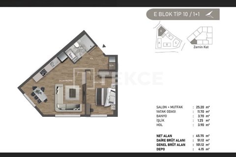 Daire 2+1 Beykoz, İstanbul, Türkiye №220015 - 14