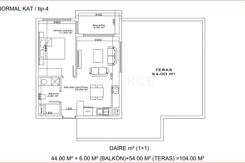 Apartment for sale  in Aksu, Antalya, Turkey, 2 bedrooms, 126m2, No. 100158 – photo 26