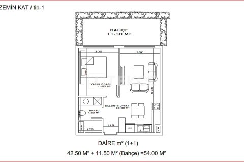 Продажа квартиры  в Аксу, Анталье, Турция 2+1, 108м2, №100157 – фото 16