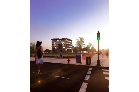 آپارتمان در  Aksu ، ترکیه 1 خوابه ، 66 متر مربع.  شماره 215819 - 2