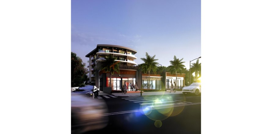 آپارتمان در  Aksu ، ترکیه 1 خوابه ، 66 متر مربع.  شماره 215819