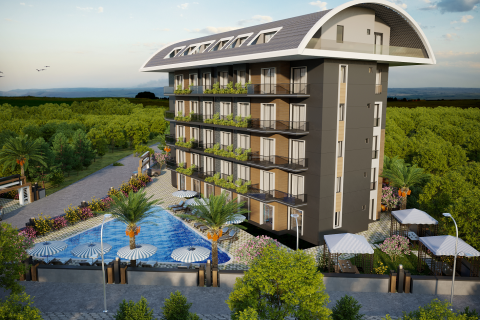 1+1 Leilighet i Oba, Antalya, Tyrkia Nr. 230871