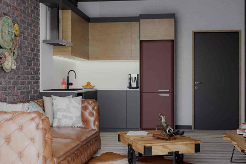 Продажа квартиры  в Аланье, Анталье, Турция 1+1, №222972 – фото 4