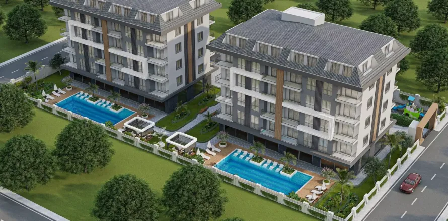 1+1 Apartment  in Aydin, Alanya, Antalya, Turkey No. 222976