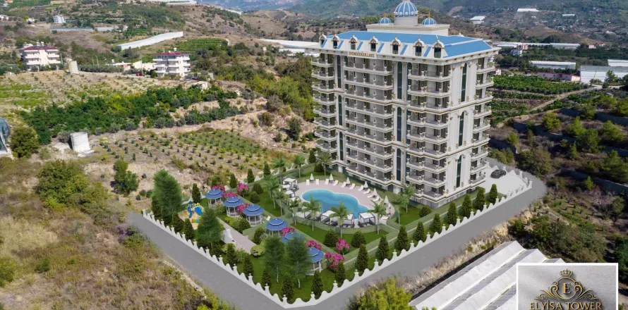 Квартира  1+1 в Демирташе, Аланья, Анталья, Турция №222977