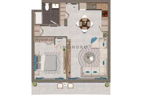 Apartment for sale  in Northern Cyprus, 1 bedroom, 75m2, No. 215302 – photo 29