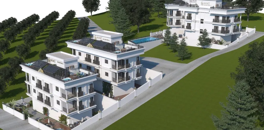 Квартира  1+1 в Аланье, Анталья, Турция №223584