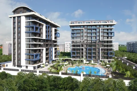 Apartment for sale  in Alanya, Antalya, Turkey, 1 bedroom, 60m2, No. 223579 – photo 1