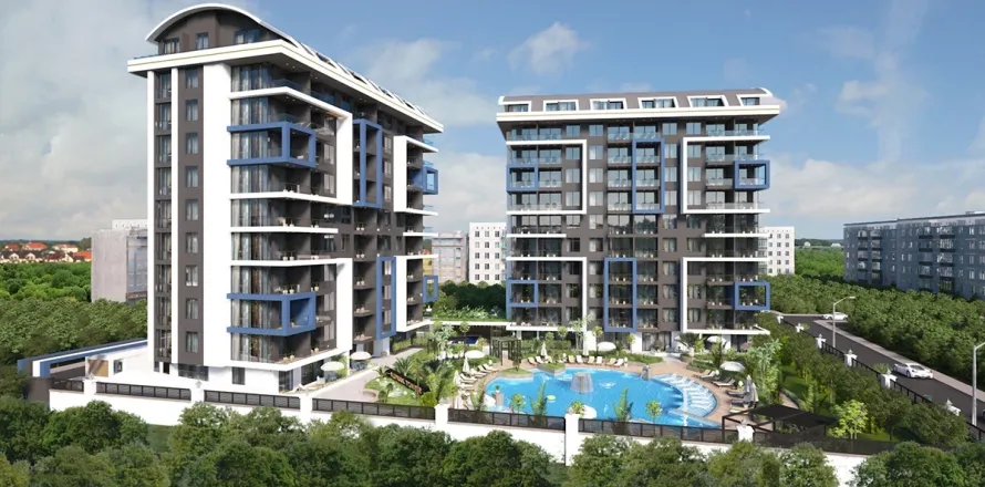 1+1 Apartment  in Alanya, Antalya, Turkey No. 223579