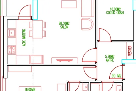 2+1 Wohnung  in Türkei Nr. 220227 - 12