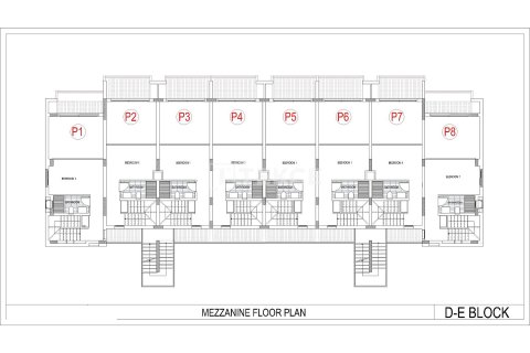 پنت هاس در  Famagusta ، ترکیه 3 خوابه ، 230 متر مربع.  شماره 90482 - 28