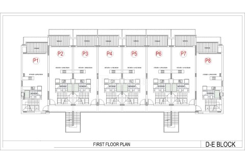 پنت هاس در  Famagusta ، ترکیه 3 خوابه ، 230 متر مربع.  شماره 90482 - 29