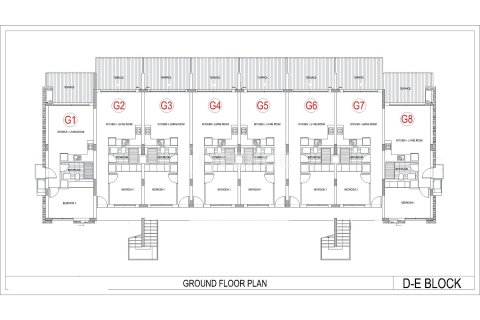 پنت هاس در  Famagusta ، ترکیه 3 خوابه ، 230 متر مربع.  شماره 90482 - 27