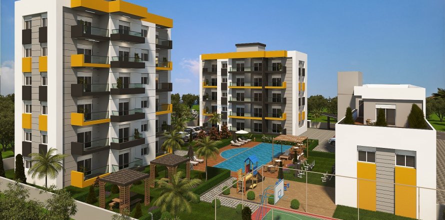 1+1 Lejlighed  i Antalya, Tyrkiet Nr. 211573