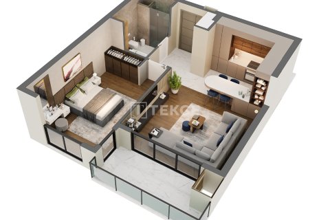 Продажа квартиры в Анталье, Турция 2+1, 89м2, №215045 – фото 19