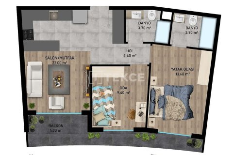 Daire 2+1 Aksu, Antalya, Türkiye №215043 - 18