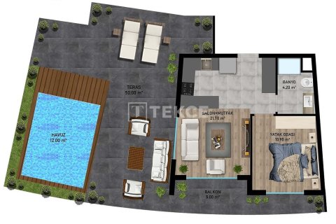 Daire 2+1 Aksu, Antalya, Türkiye №215043 - 19