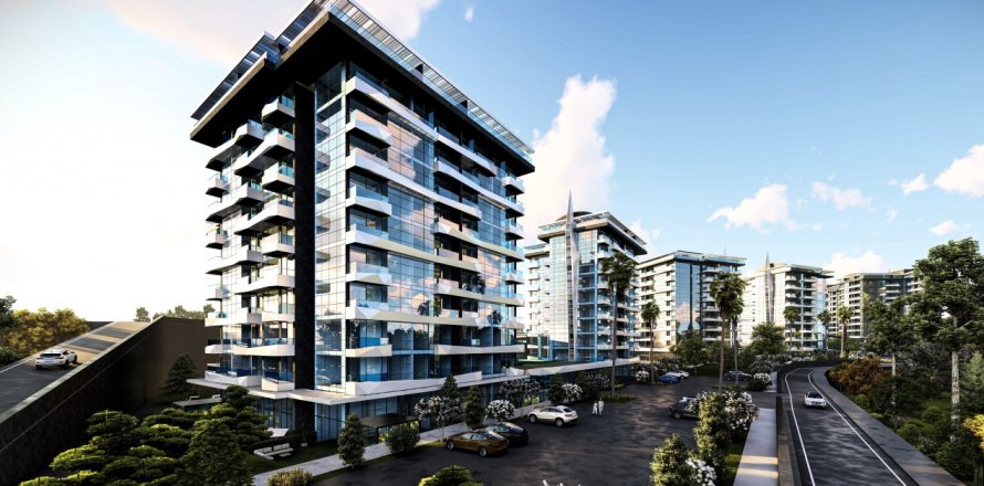 Lejlighed  i Avsallar, Antalya, Tyrkiet Nr. 206756