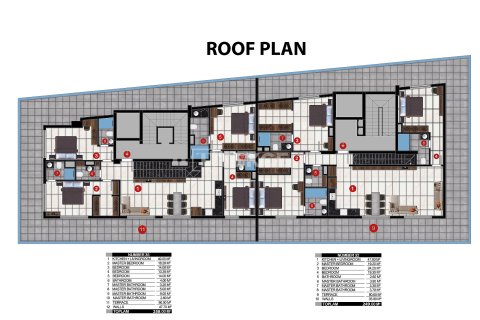 2+1 Leilighet  i Alanya, Antalya, Tyrkia Nr. 213765 - 25