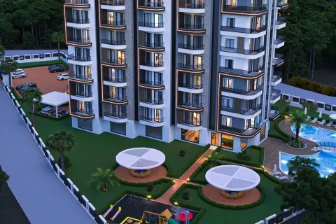 1+1 Lägenhet  i Alanya, Antalya, Turkiet Nr. 220437 - 4