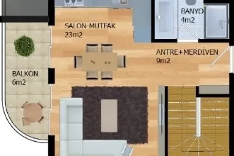 2+1 Lägenhet  i Alanya, Antalya, Turkiet Nr. 220439 - 26