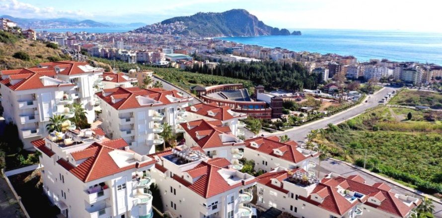 3+1 Lejlighed  i Alanya, Antalya, Tyrkiet Nr. 215481