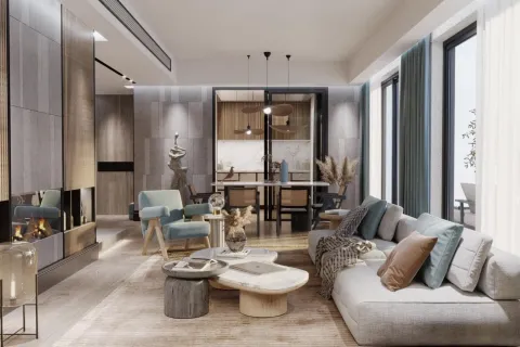 آپارتمان در  Beldibi ، ترکیه 2 خوابه ، 104 متر مربع.  شماره 223852 - 27