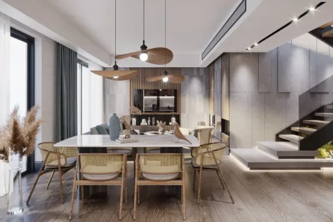 آپارتمان در  Beldibi ، ترکیه 2 خوابه ، 104 متر مربع.  شماره 223852 - 28