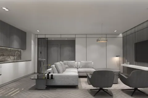 Продажа квартиры  в Белдиби, Мугле, Турция 1+1, 76.7м2, №223854 – фото 14