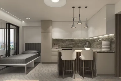 Продажа квартиры  в Белдиби, Мугле, Турция 1+1, 76.7м2, №223854 – фото 9