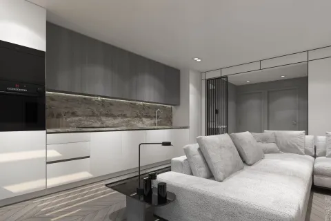 Продажа квартиры  в Белдиби, Мугле, Турция 1+1, 76.7м2, №223854 – фото 15