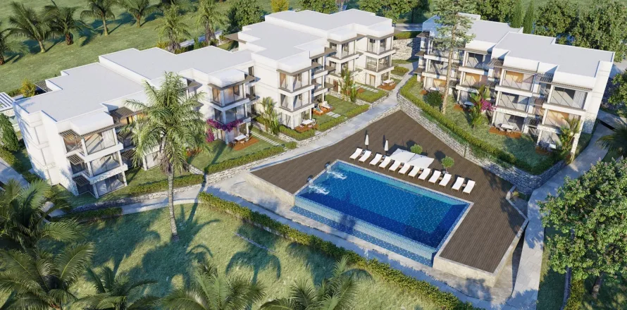 Квартира  1+1 в Белдиби, Мугла, Турция №223854