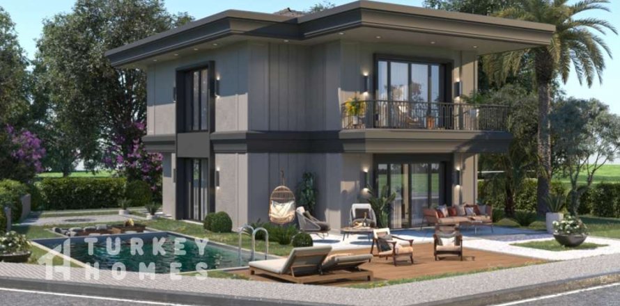 3+1 Villa i Marmaris, Mugla, Tyrkia Nr. 233451
