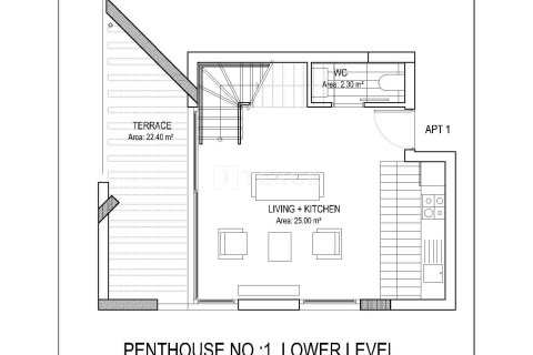 1+1 Lägenhet  i Guzelyurt,  Nr. 217246 - 23