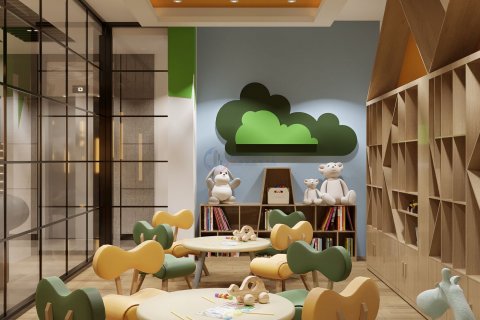 آپارتمان در  Alanya ، ترکیه 1 خوابه ، 53 متر مربع.  شماره 211526 - 17