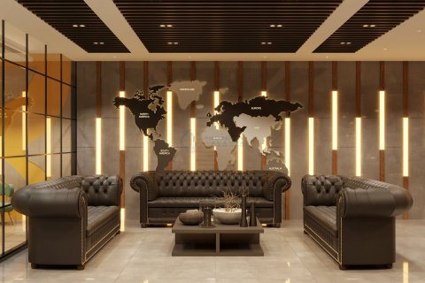 آپارتمان در  Alanya ، ترکیه 1 خوابه ، 53 متر مربع.  شماره 211526 - 13