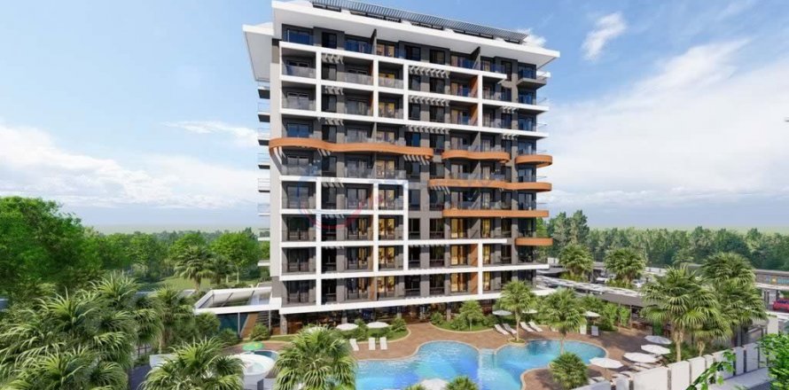 2+1 Lägenhet  i Alanya, Antalya, Turkiet Nr. 211512