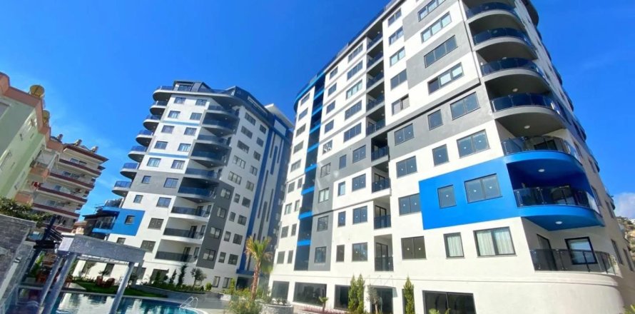 2+0 Lejlighed i Alanya, Antalya, Tyrkiet Nr. 225120