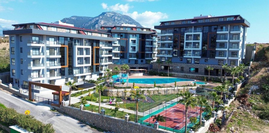 1+1 Lejlighed i Kestel, Antalya, Tyrkiet Nr. 229041