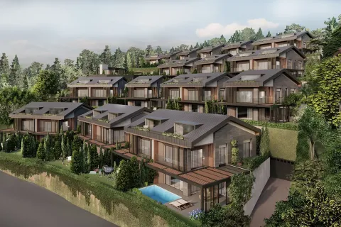 Квартира  6-х ком. в Стамбуле, Турция №226302