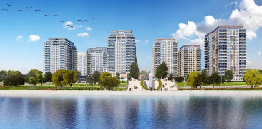 Квартира  4-х ком. в Стамбуле, Турция №213376