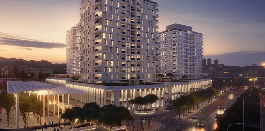 Квартира  4-х ком. в Стамбуле, Турция №213377