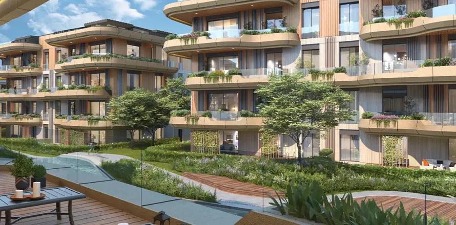 Квартира  7-х ком. в Стамбуле, Турция №213375