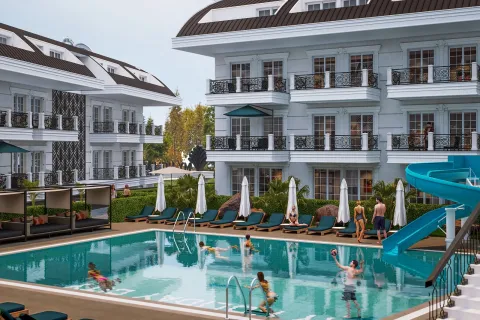 1+1 Wohnung  in Alanya, Antalya, Türkei Nr. 223968